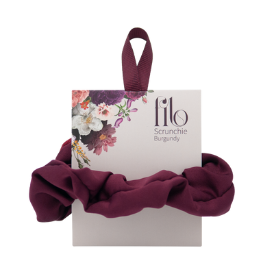 Scrunchie mit Geheimtasche - Lila