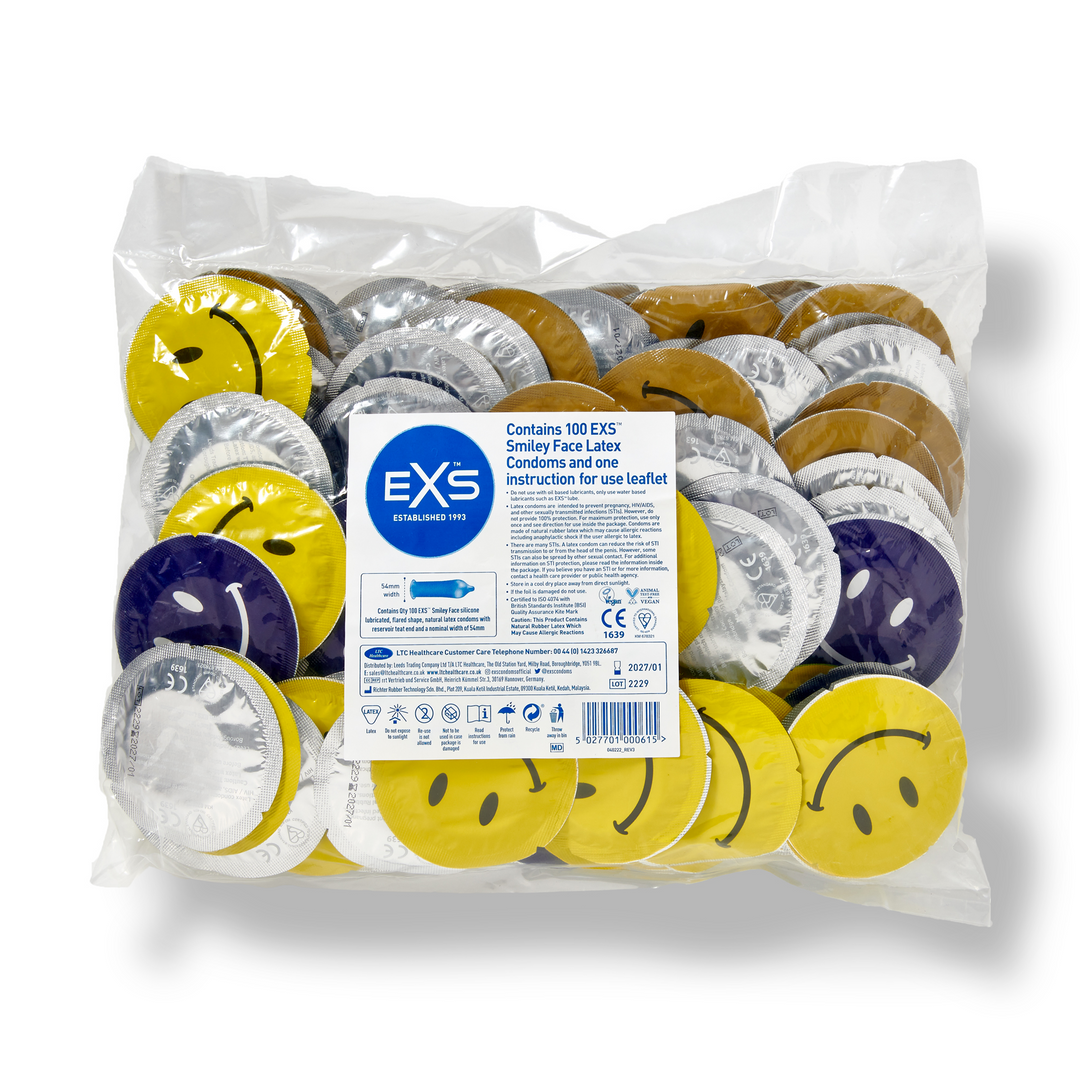 EXS Smiley Face Regular - Kondome - 100 Stück