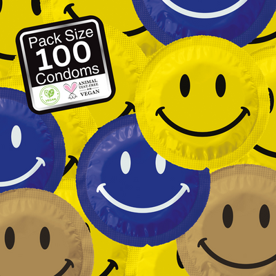 EXS Smiley Face Regular - Kondome - 100 Stück