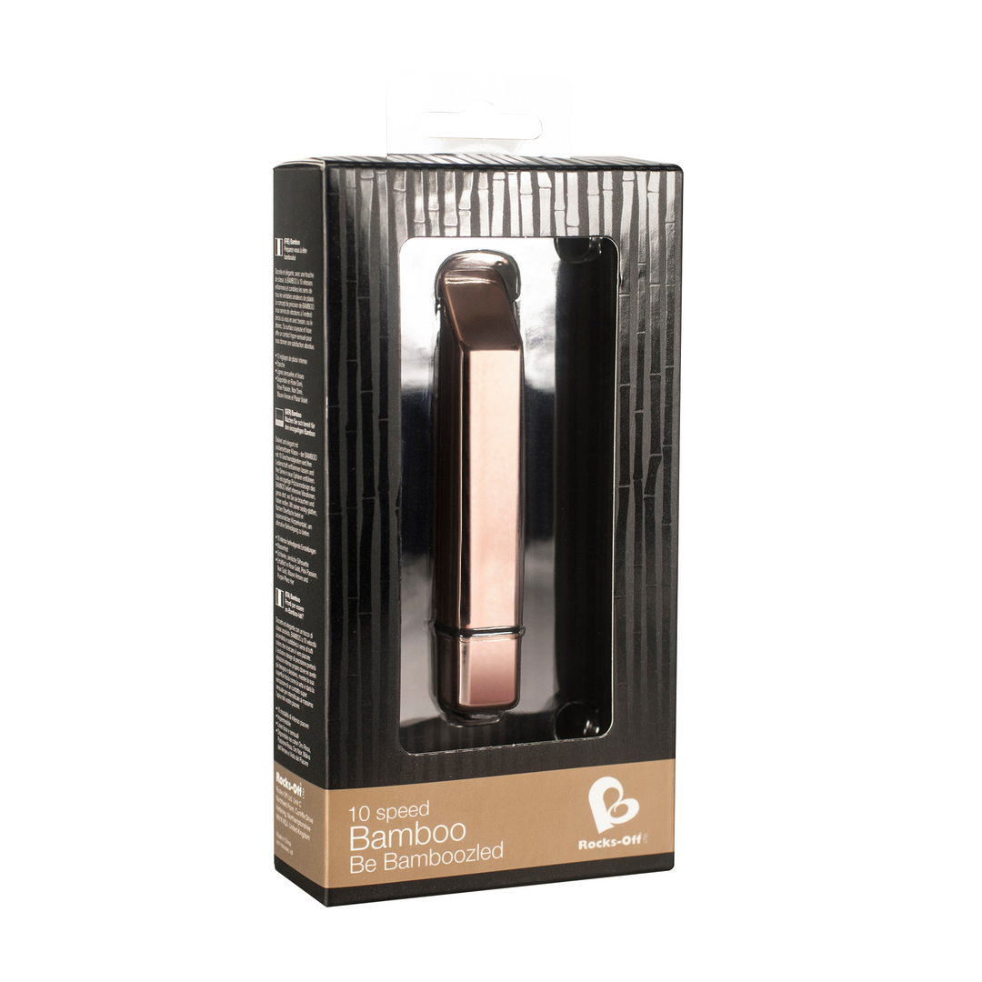 Bambus - 10 Geschwindigkeits Luxus Mini Vibrator