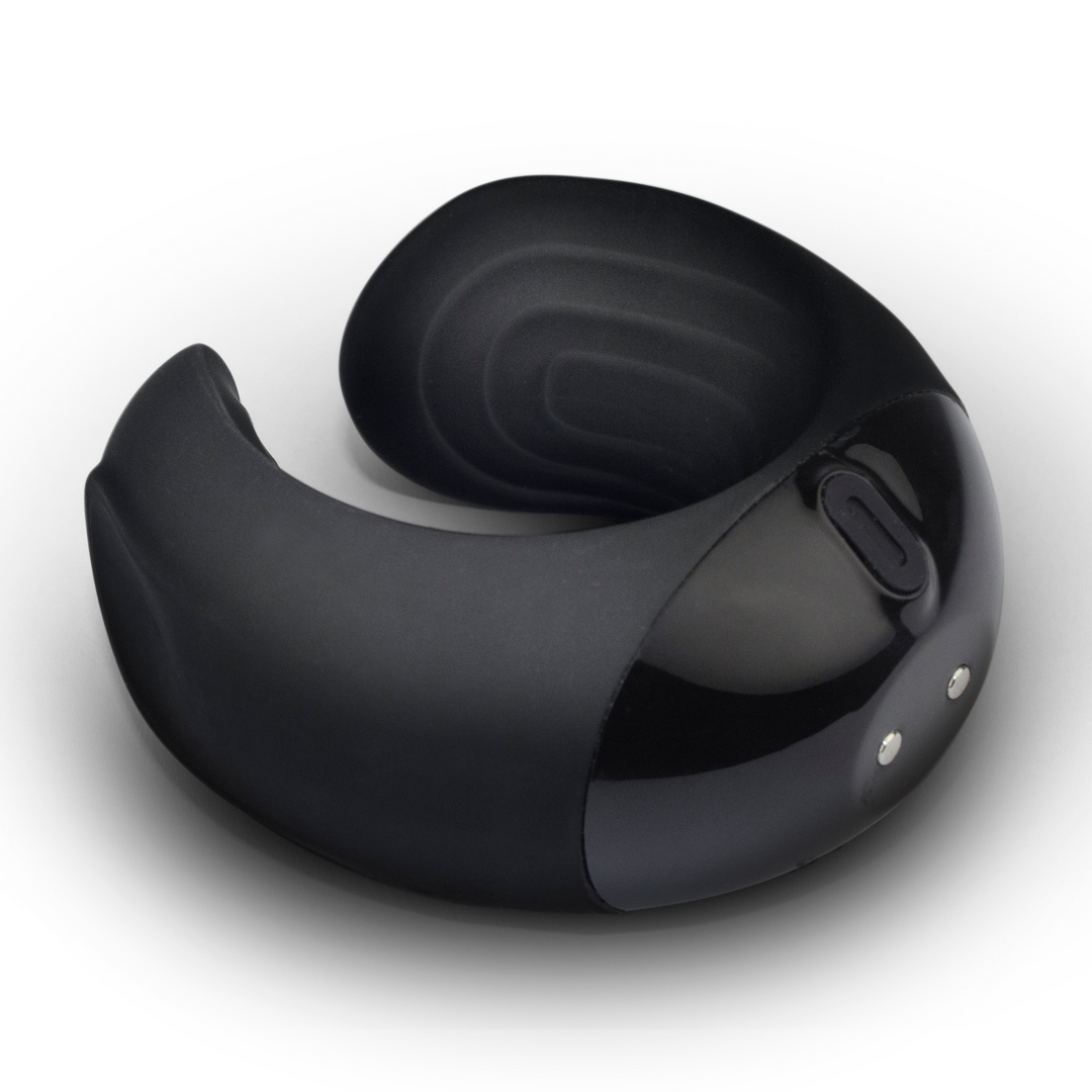 Echo - Vibrating C-Shape Masturbator - Schwarz