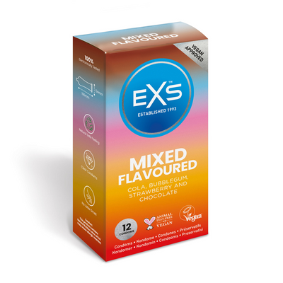 EXS Mixed Flavored - Kondome - 12 Stück