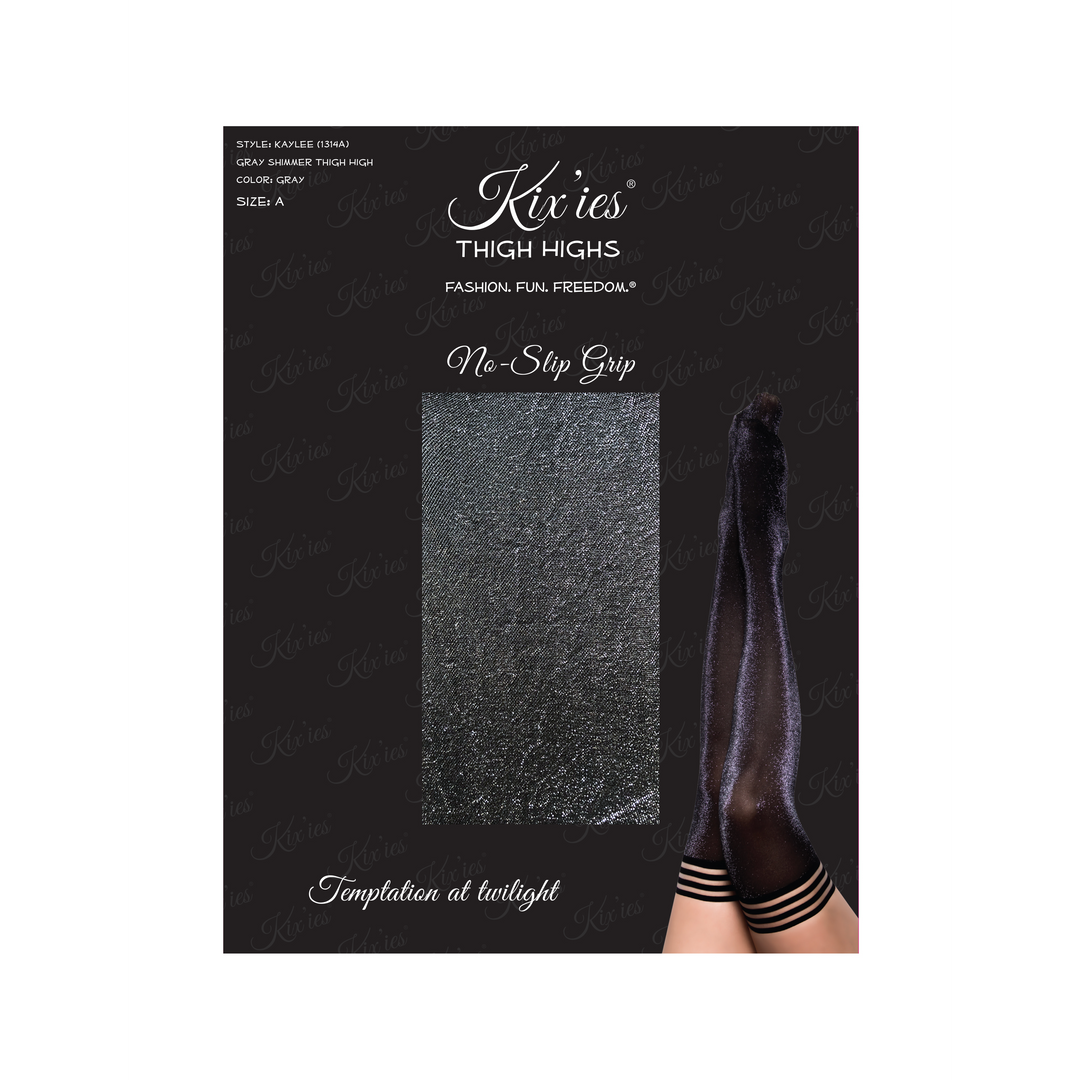 Kaylee - Oberschenkelhoch - B - Grau