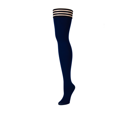 Selma - Oberschenkelhoch - C - Blau