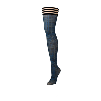 Debbie - Oberschenkelhoch - D - Blau
