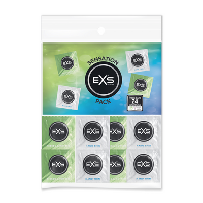 EXS Sensation Pack - Kondome - 24 Stück