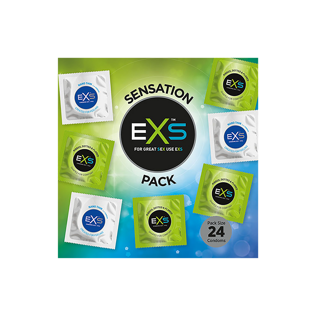 EXS Sensation Pack - Kondome - 24 Stück