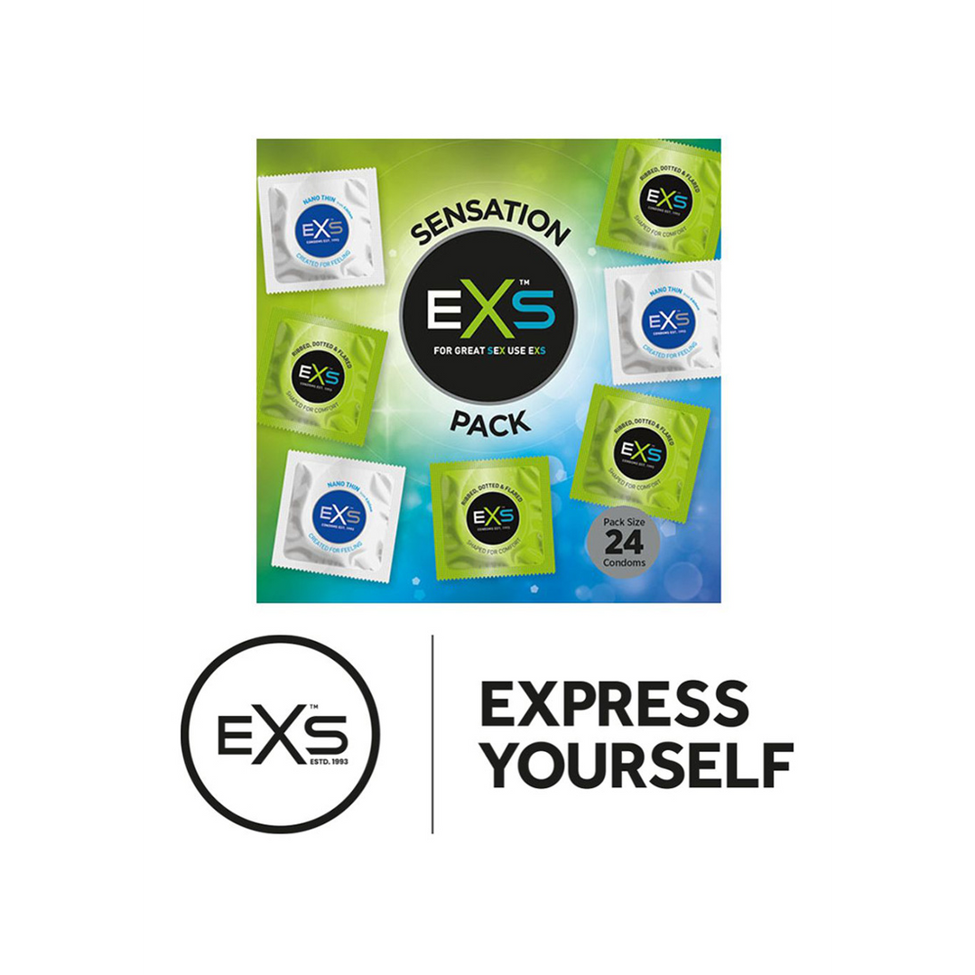 EXS Sensation Pack - Kondome - 24 Stück