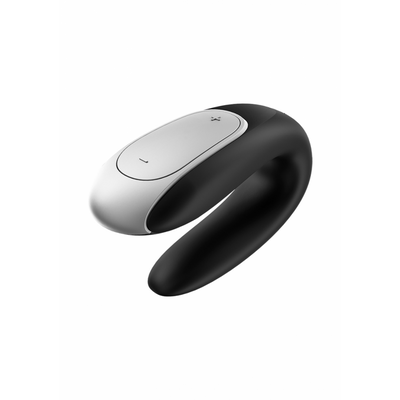 Doppelter Spaß - Partner-Vibrator - Schwarz