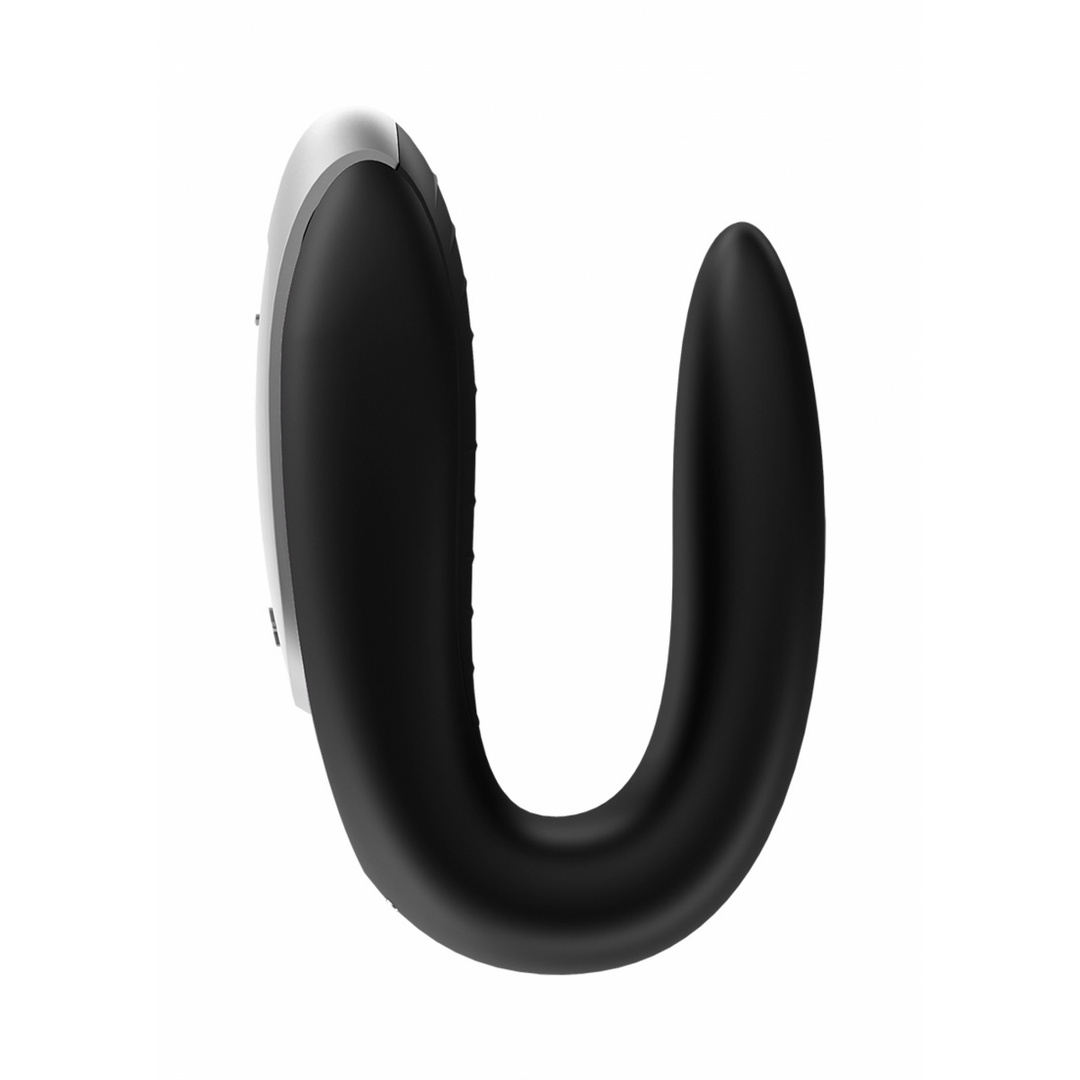 Doppelter Spaß - Partner-Vibrator - Schwarz
