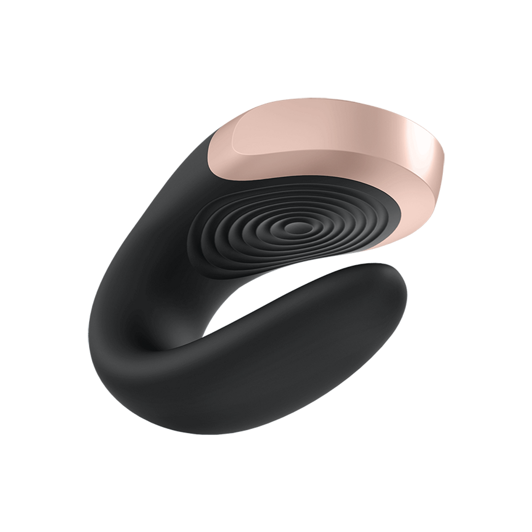 Doppeltes Liebe - Luxus Partner Vibrator - Schwarz