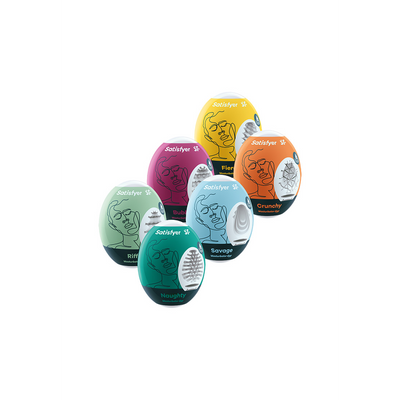 Masturbator Egg Set - 6 Stück