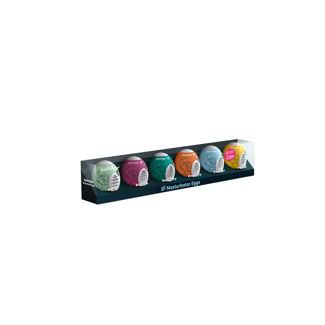 Masturbator Egg Set - 6 Stück