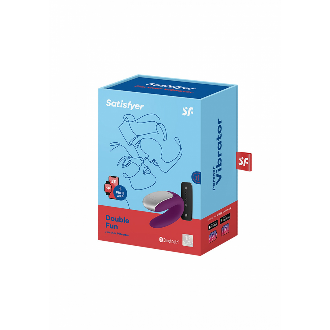 Doppelter Spaß - Partner-Vibrator - Violett