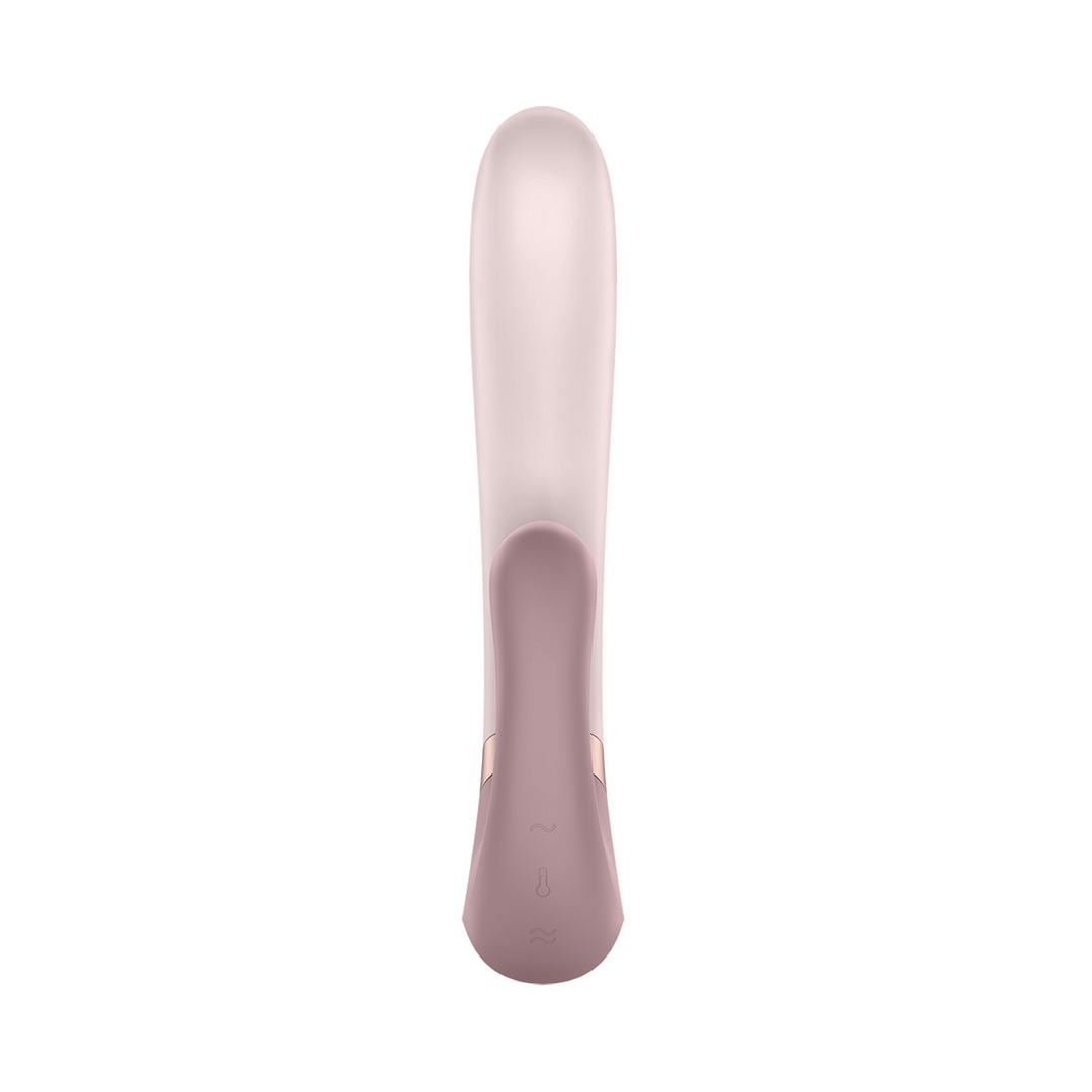 Hitzewelle - Warming Vibrator und Clitoral Stimulator - Mauve