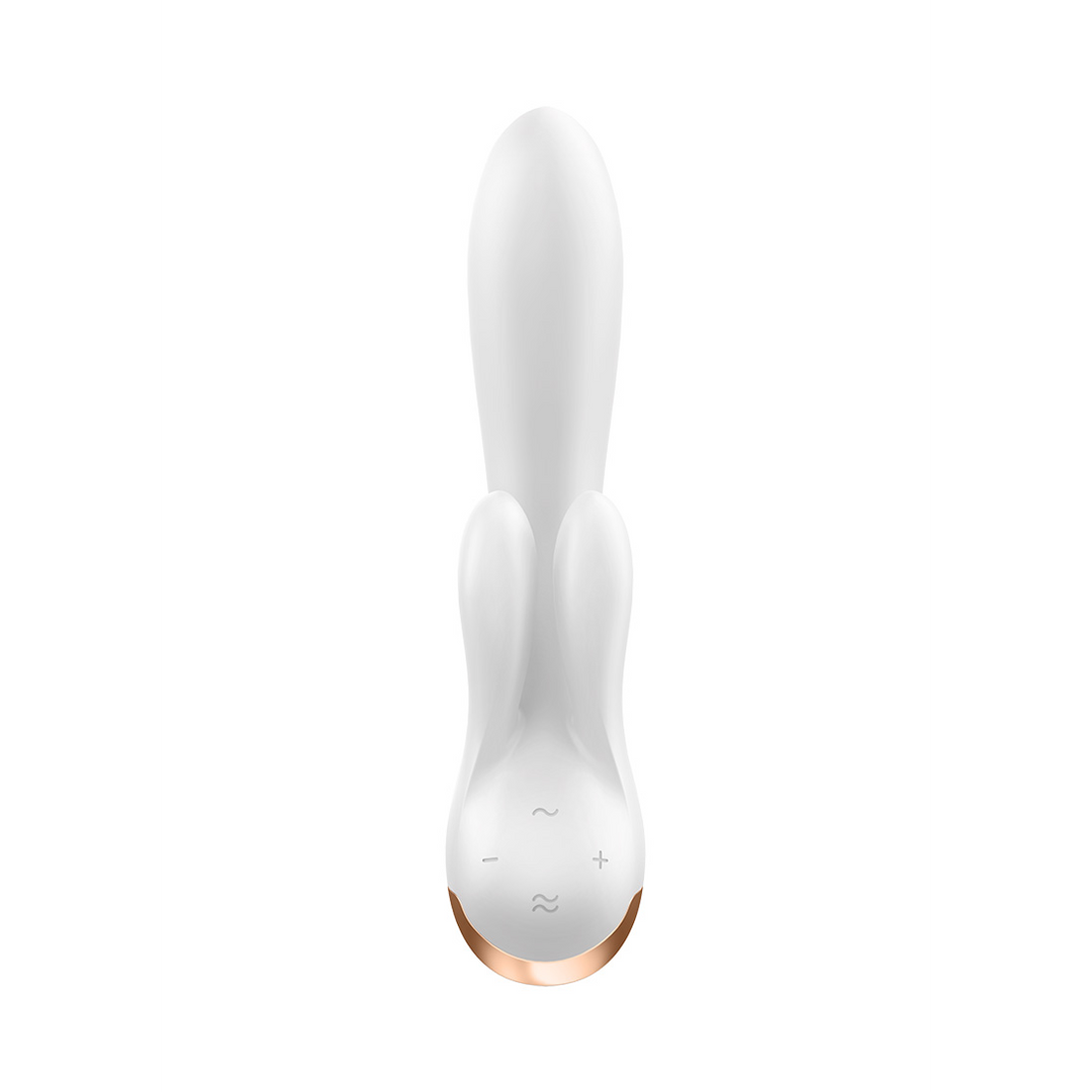 Double Flex - Rabbit Vibrator - Weiß