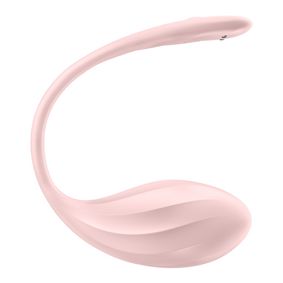 Ribbed Petal Connect App - Tragbarer Paar Vibrator - Rose