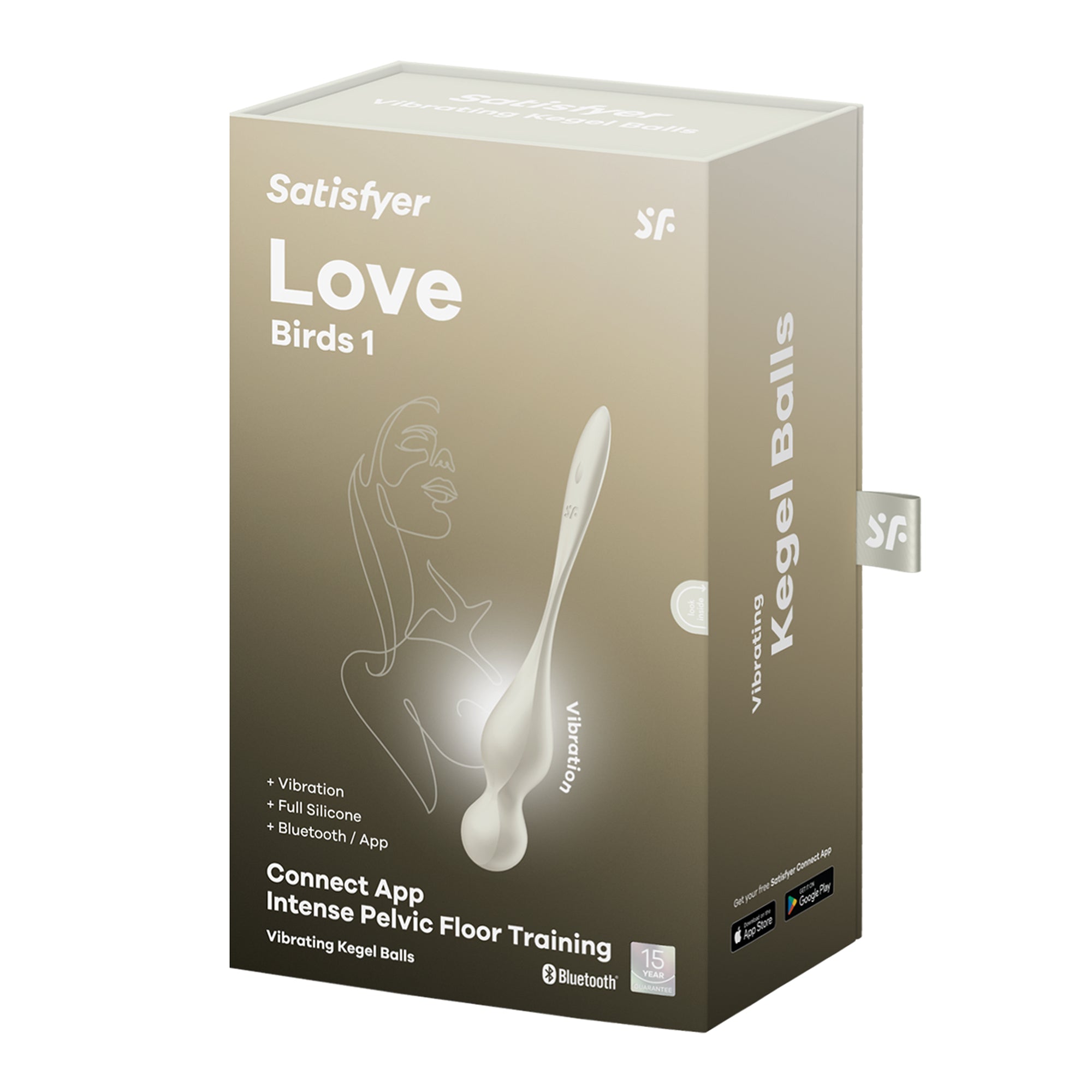 Love Birds 1 - Kegel-Übungen und G-Punkt-Stimulation - Weiß