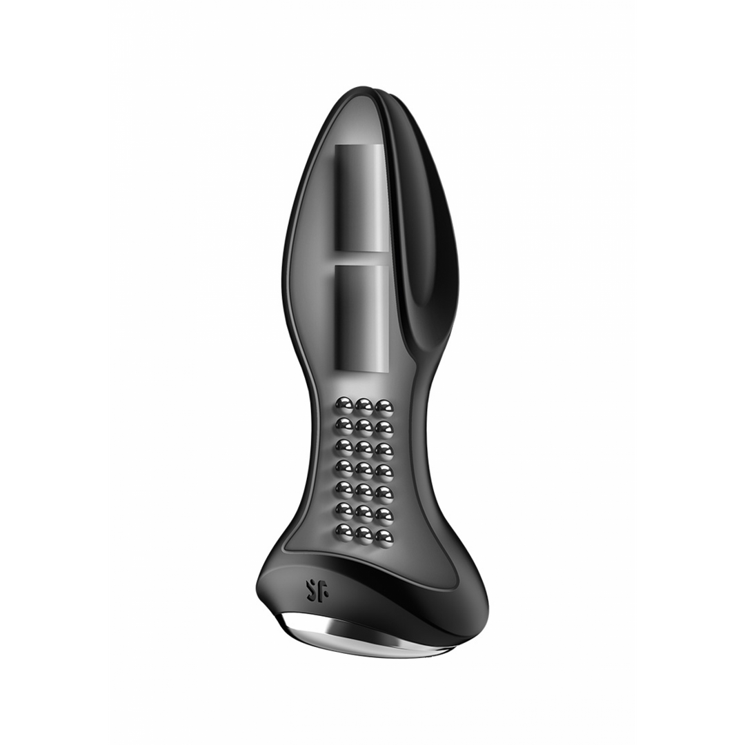 Rotar Plug 2Plus - Vibrierender Butt Plug mit App - Schwarz