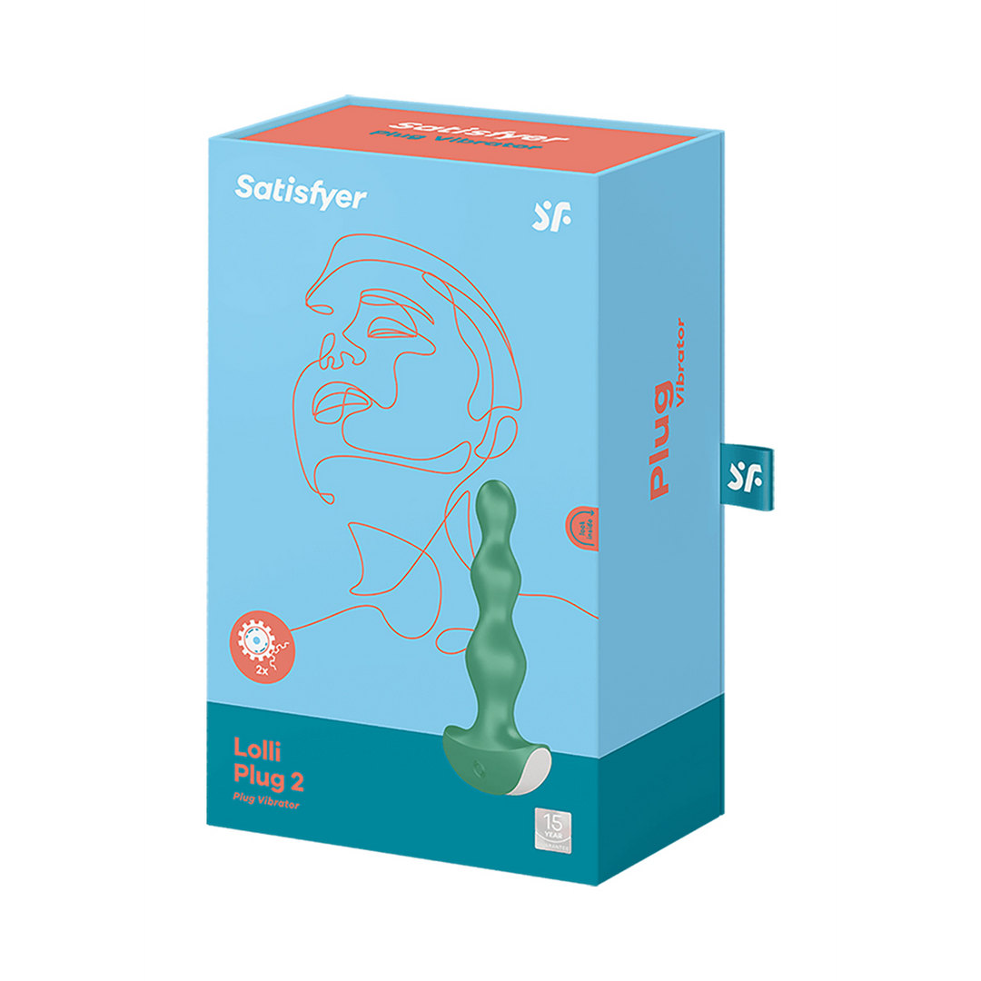 Lolli Plug 2 - Klassischer Vibrator - Grün