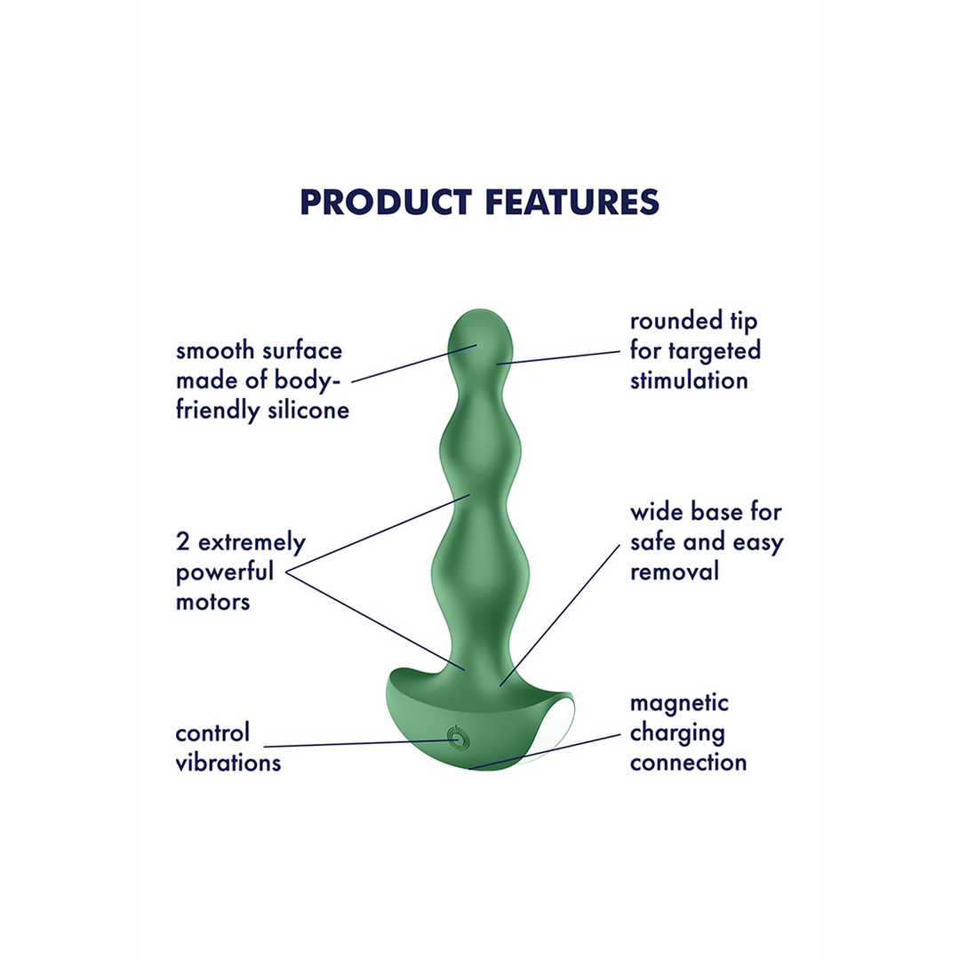 Lolli Plug 2 - Klassischer Vibrator - Grün