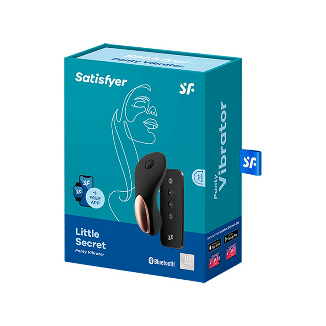 Kleines Geheimnis - Panties Vibrator - Schwarz