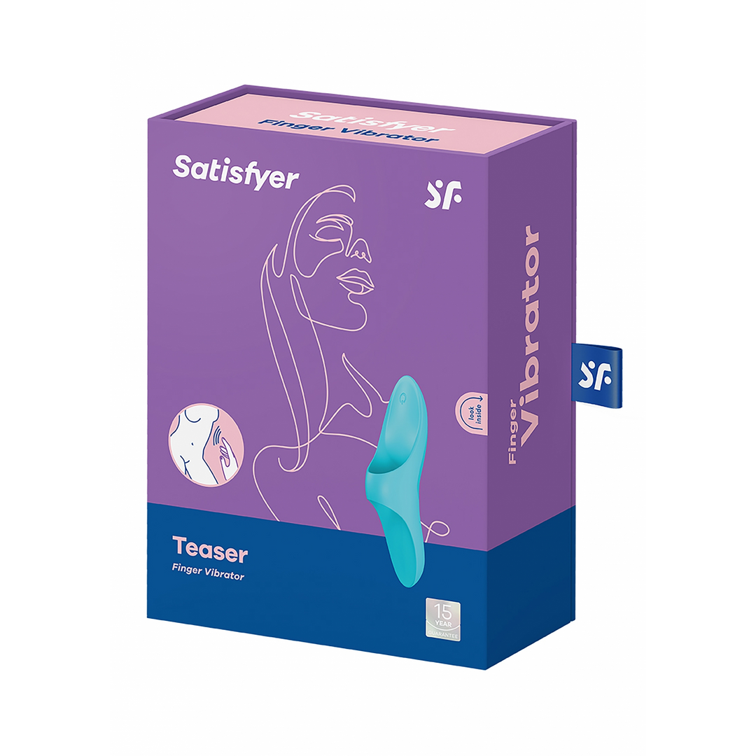 Teaser - Finger Vibrator - Hellblau