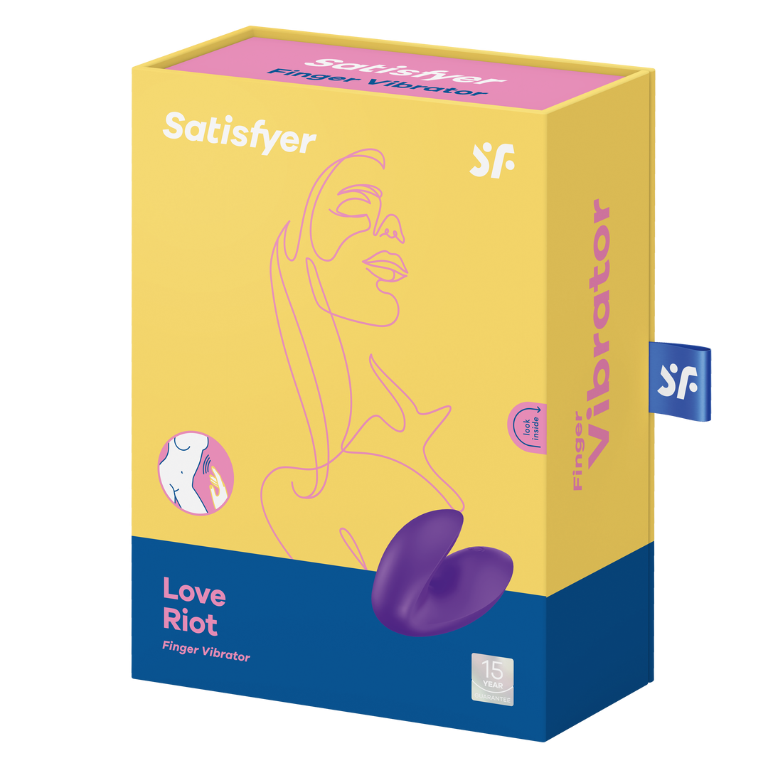 Love Riot - Finger Vibrator - Lila