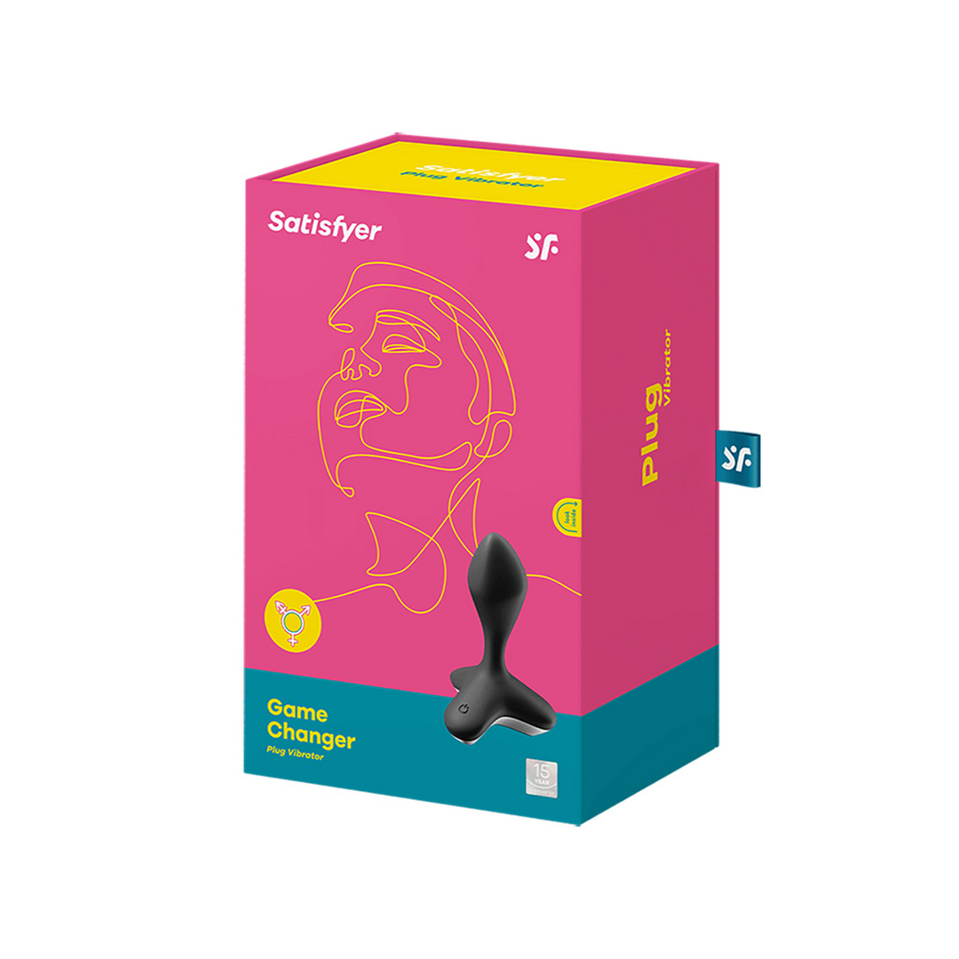 Spielveränderer - Vibrationsanalplug - Schwarz