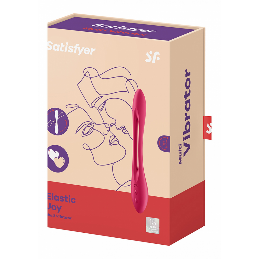 Elastische Freude - Biegsamer Multifunktionaler Massager - Rot