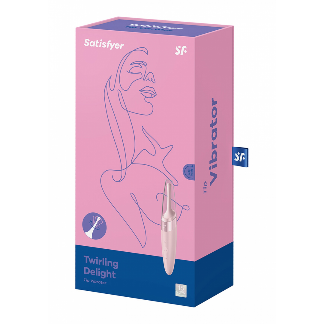 Twirling Delight - Tipp Vibrator - Alte Rose