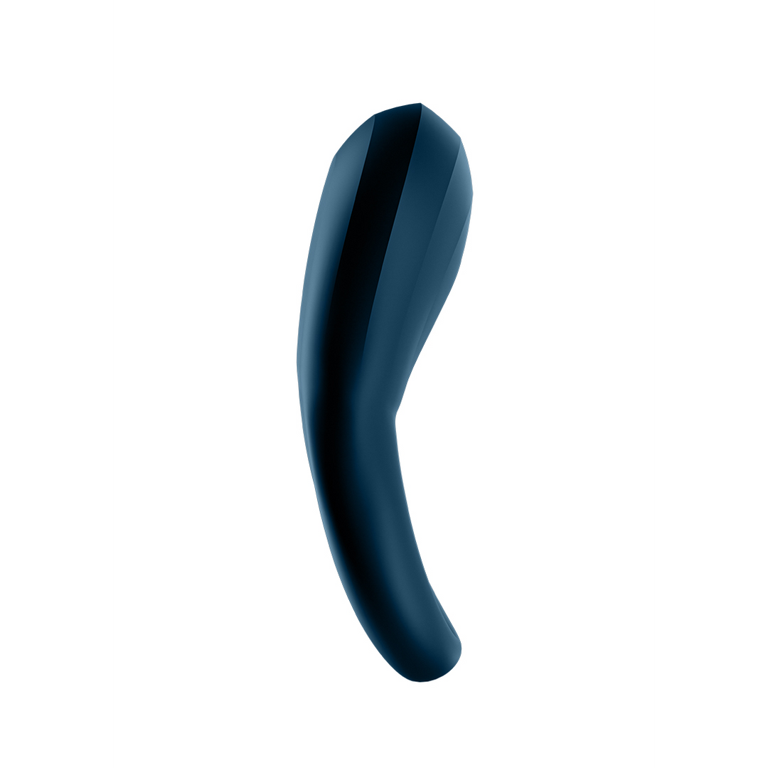 Episches Duo Ring - Doppelring Vibrationscockring - Dunkelblau