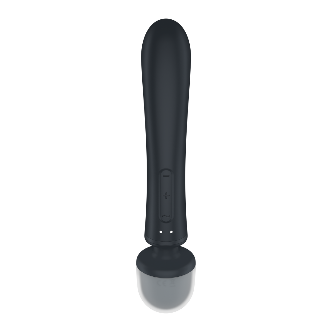 Triple Lover - Hybrid Wand Vibrator - Grau