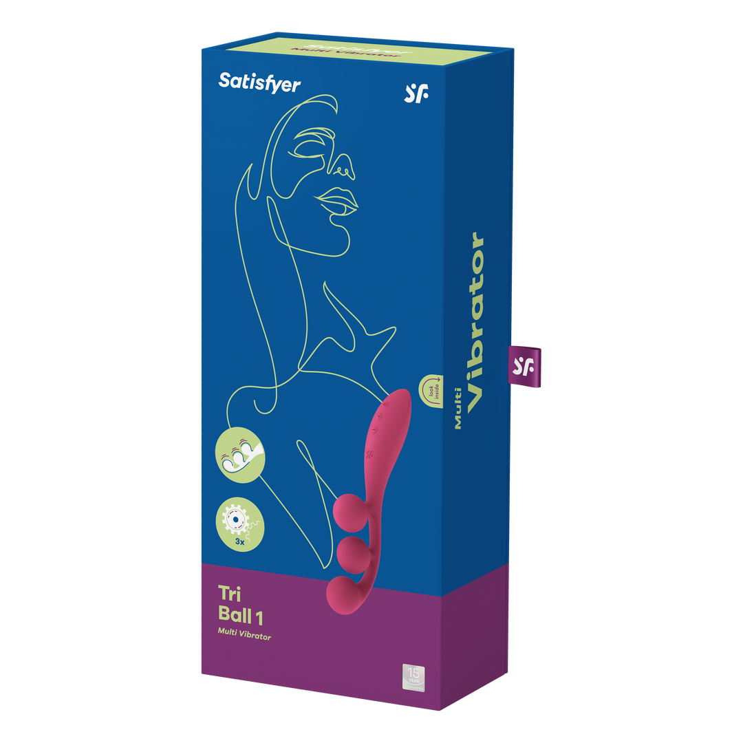Tri Ball 1 - Multi Vibrator - Rot