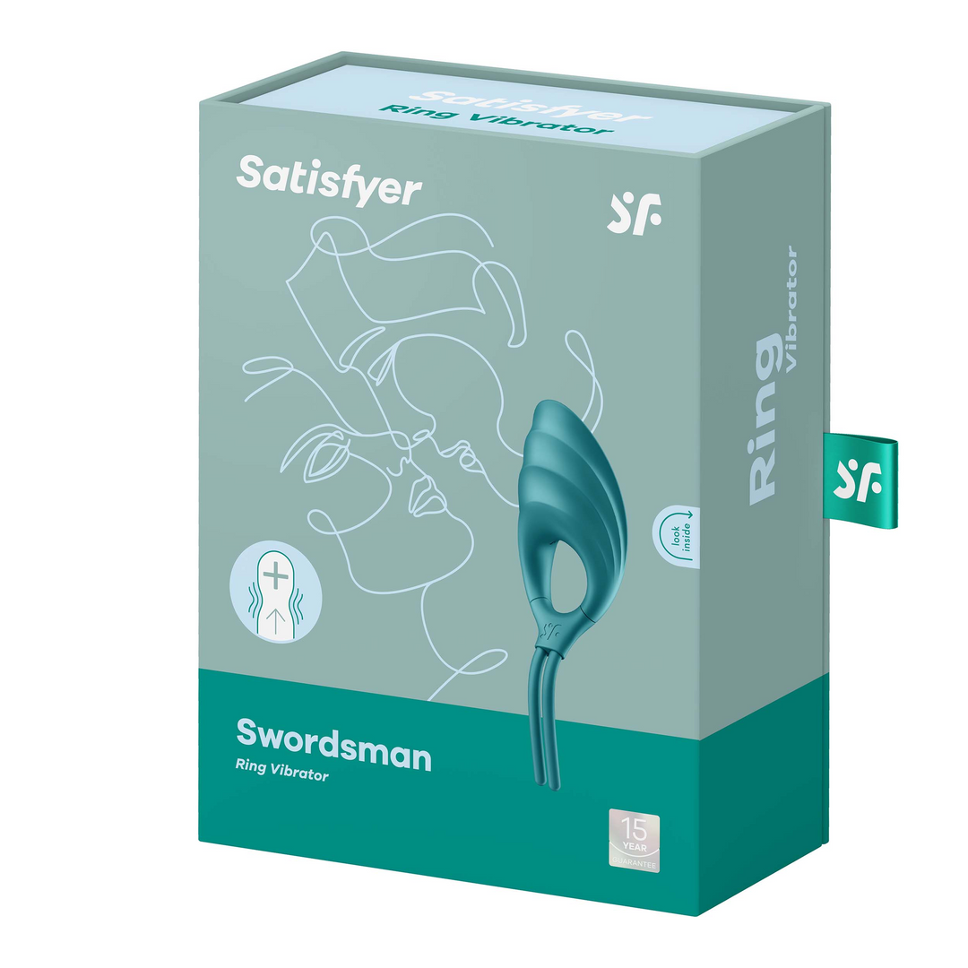 Schwertkämpfer - Vibrating Cockring - Grün
