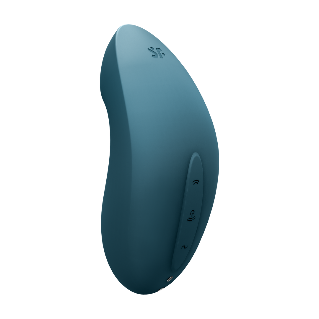 Vulva Lover 2 - Doppelter Luftdruck-Vibrator - Blau