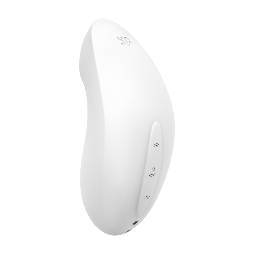 Vulva Lover 2 - Doppelter Luftdruck-Vibrator - Weiß