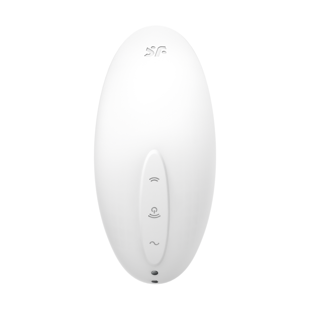 Vulva Lover 2 - Doppelter Luftdruck-Vibrator - Weiß