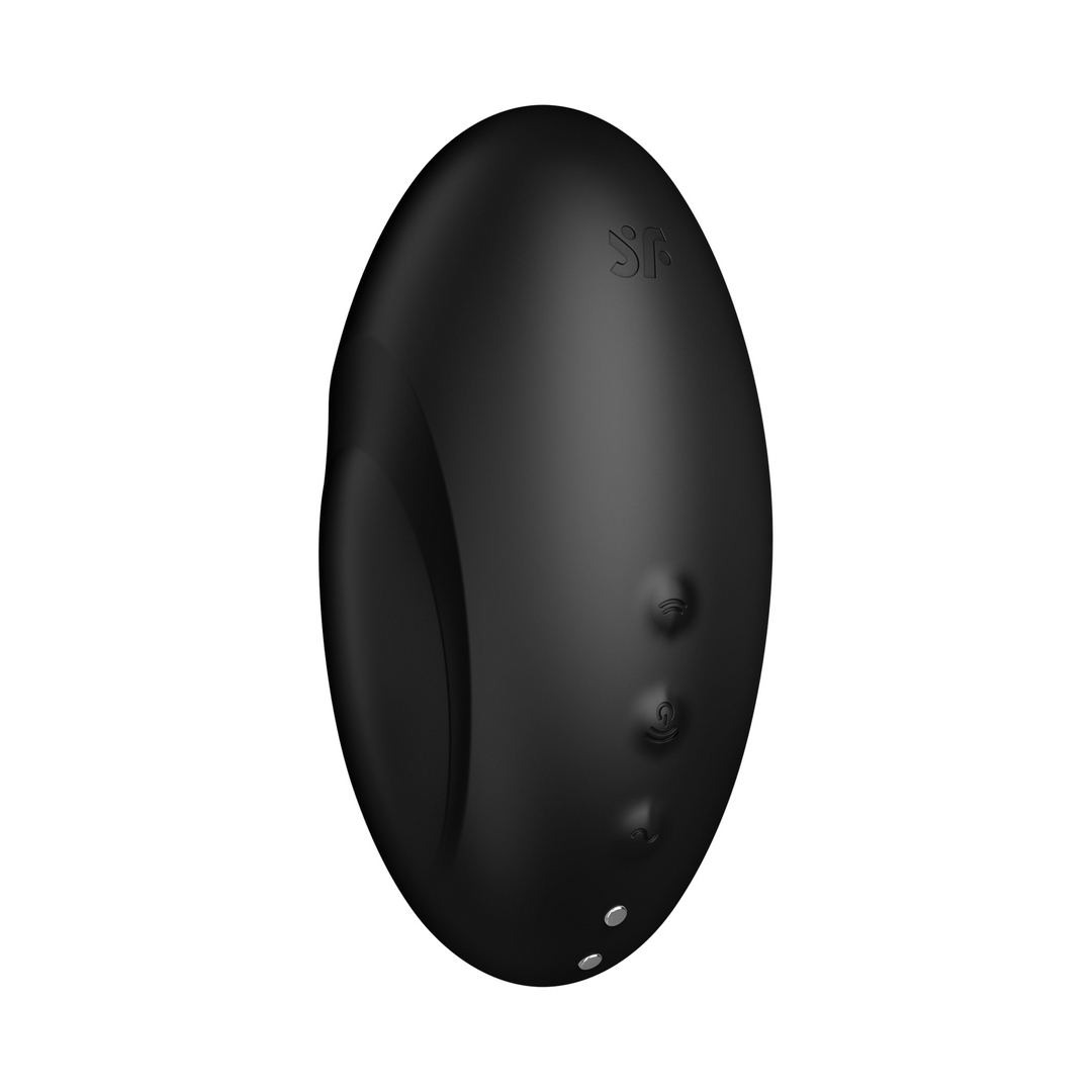Vulva Lover 3 - Doppelter Luftdruck-Vibrator - Schwarz