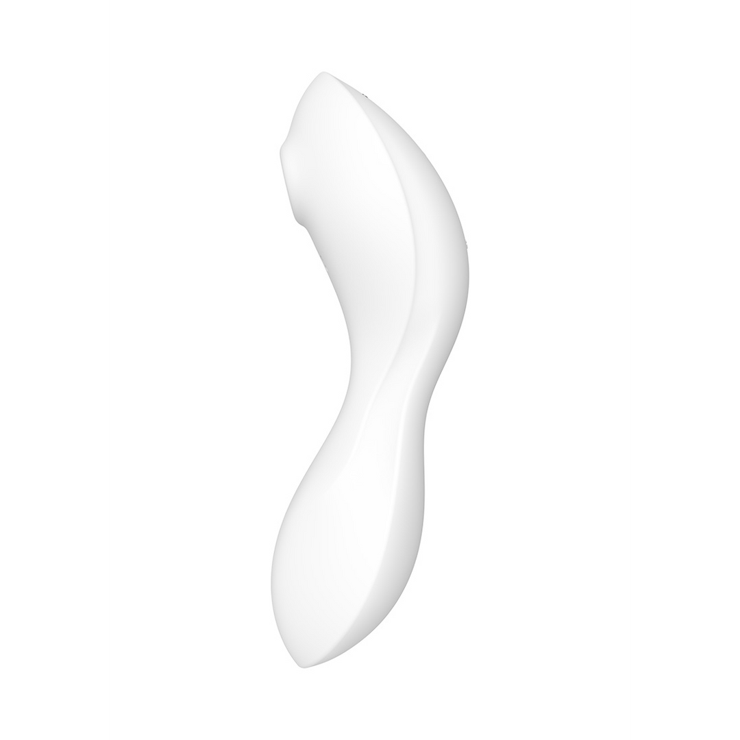 Curvy 5Plus - Air Pulse Stimulator und Vibration - Weiß