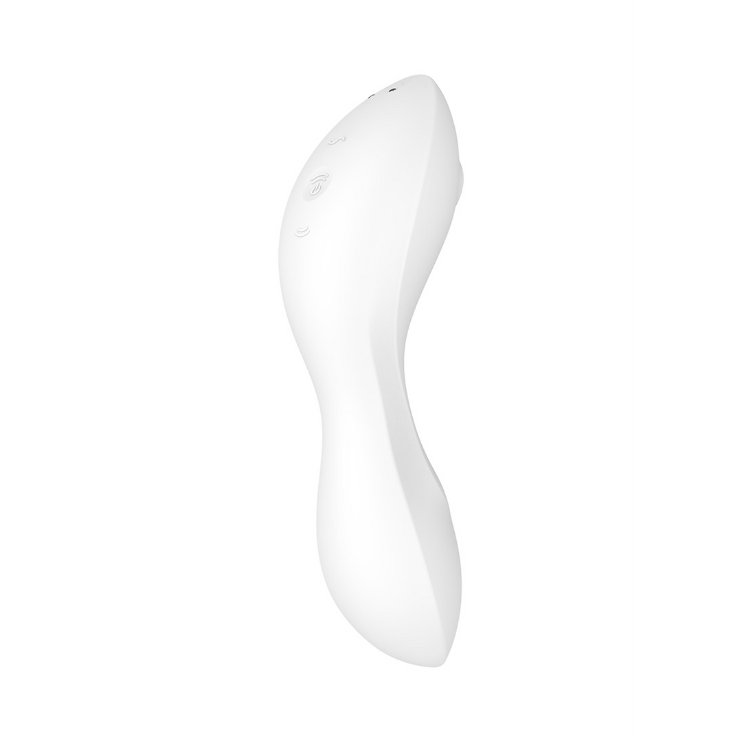 Curvy 5Plus - Air Pulse Stimulator und Vibration - Weiß