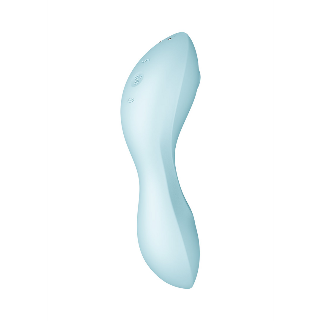 Curvy 5Plus - Air Pulse Stimulator und Vibration - Blau