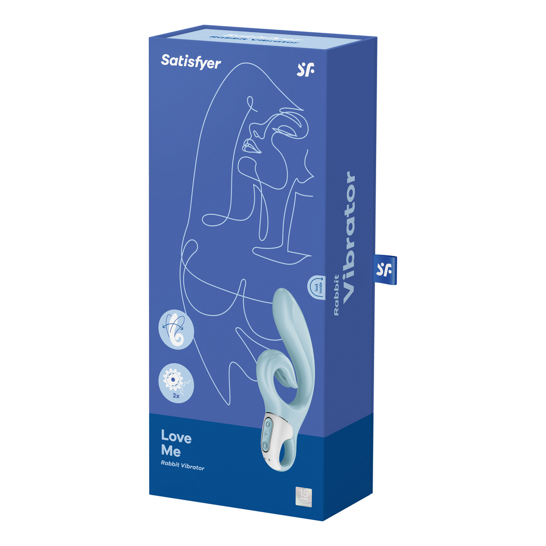Liebe mich - G-Punkt und klitoraler Stimulator - Blau