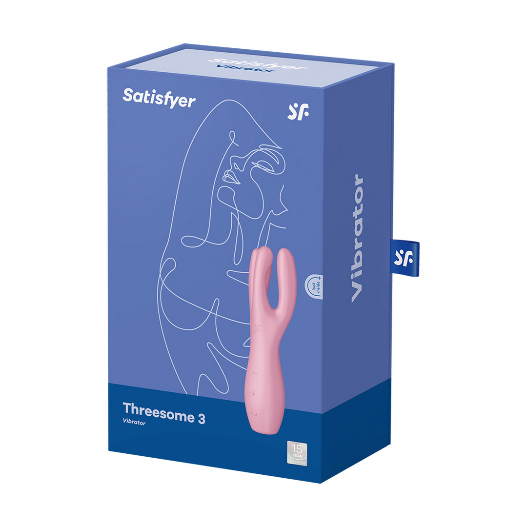 Dreier 3 - Lay-on Vibrator - Pink