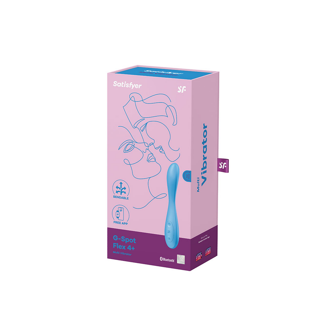 G-Spot Flex 4 - G-Spot Vibrator - Blau