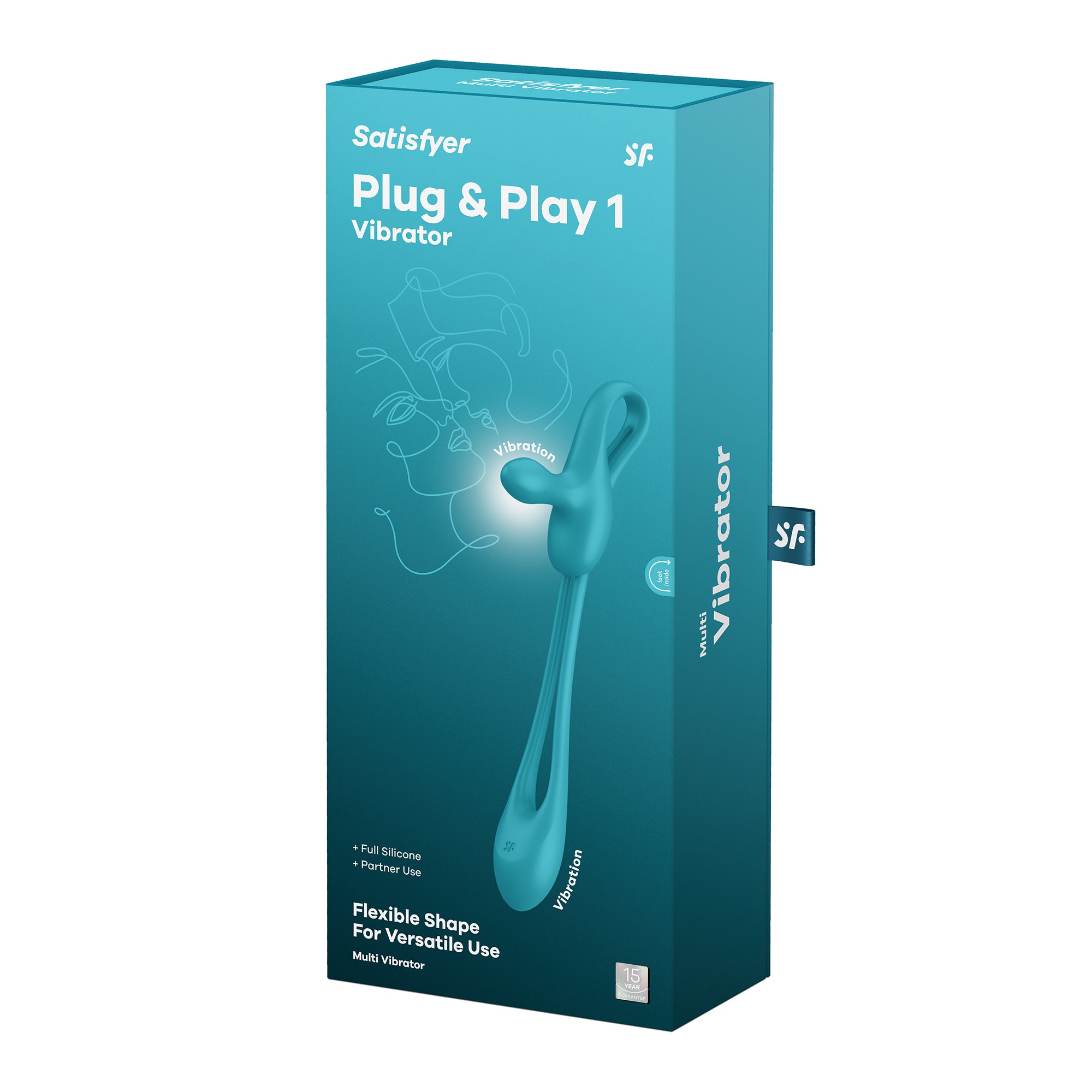 Plug and Play 1 - Partner Vibrator - Blaugrün