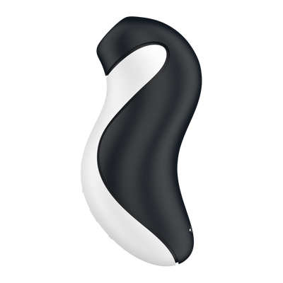 Orca - Luftimpulsstimulator und Vibrator - Schwarz/Weiß