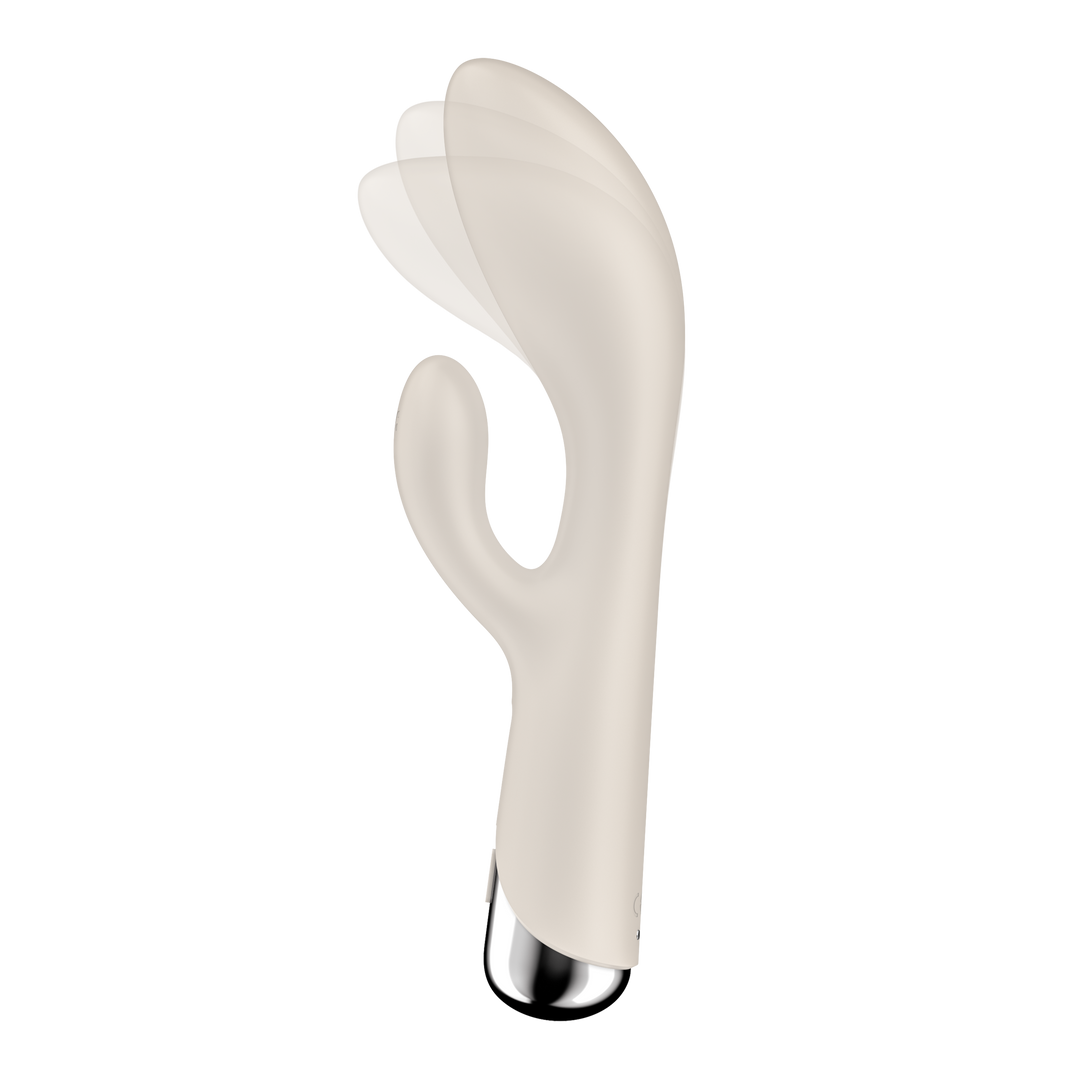 Spinning Rabbit 1 - Rotierender Rabbit Vibrator - Beige