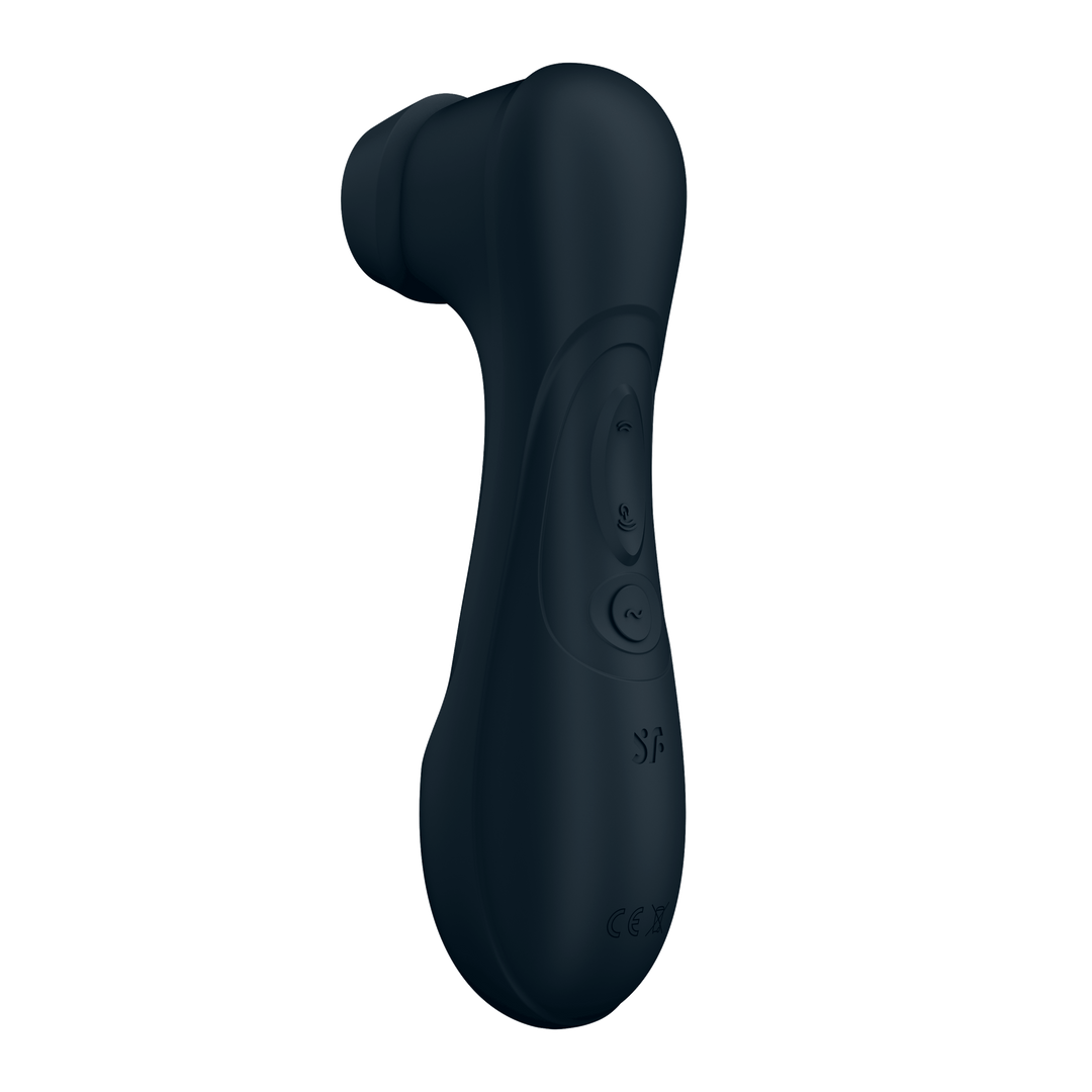 Pro 2 Generation 3 - Doppel-Luftstoß-Vibrator - Flüssig Luft und Connect App - Schwarz