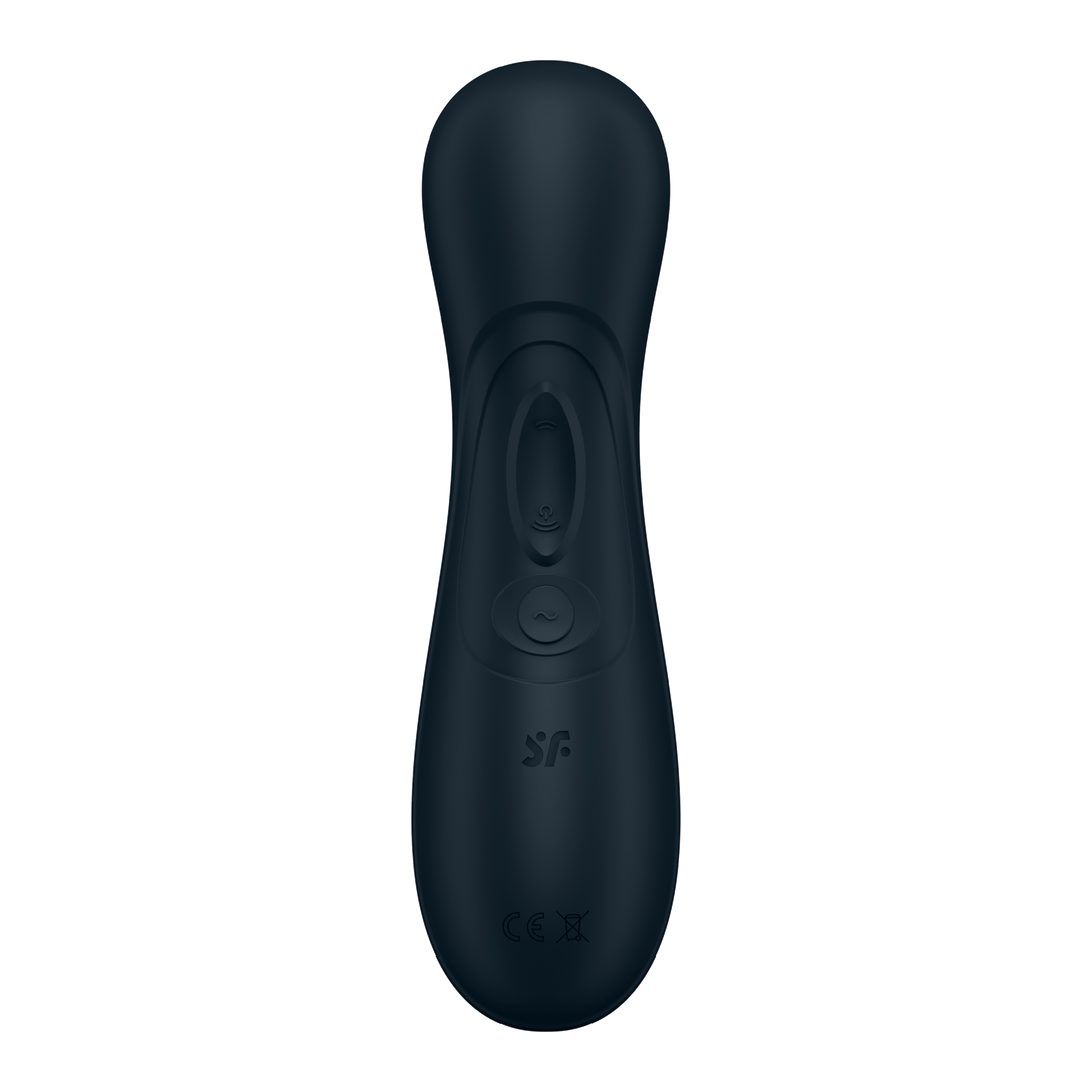 Pro 2 Generation 3 - Doppel-Luftstoß-Vibrator - Flüssig Luft und Connect App - Schwarz